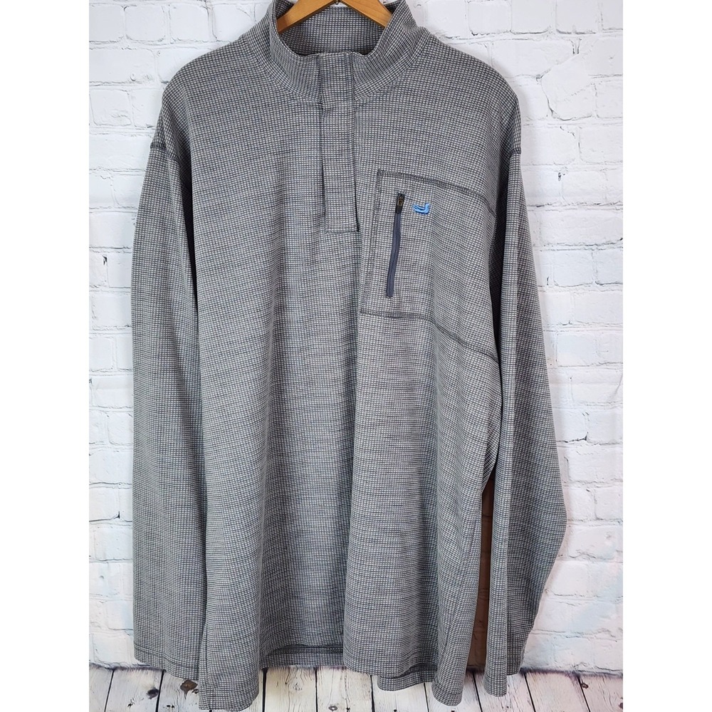 Southern Marsh Fleece Sweater Men's Sz XL Field Tech Pull Over 1/4 Zip